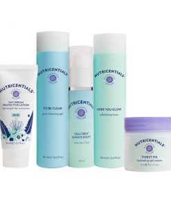 Bộ SP chăm sóc da 5 món dành cho da dầu và da hỗn hợp Nutricentials (Mẫu mới)